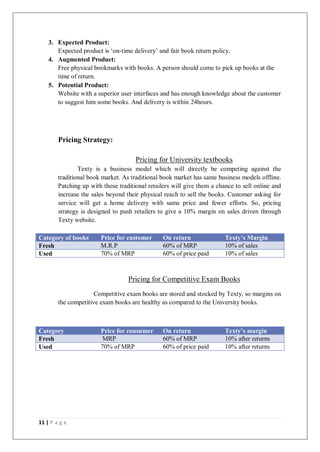 Online Book Rental System - E commerce Business Plan | PDF