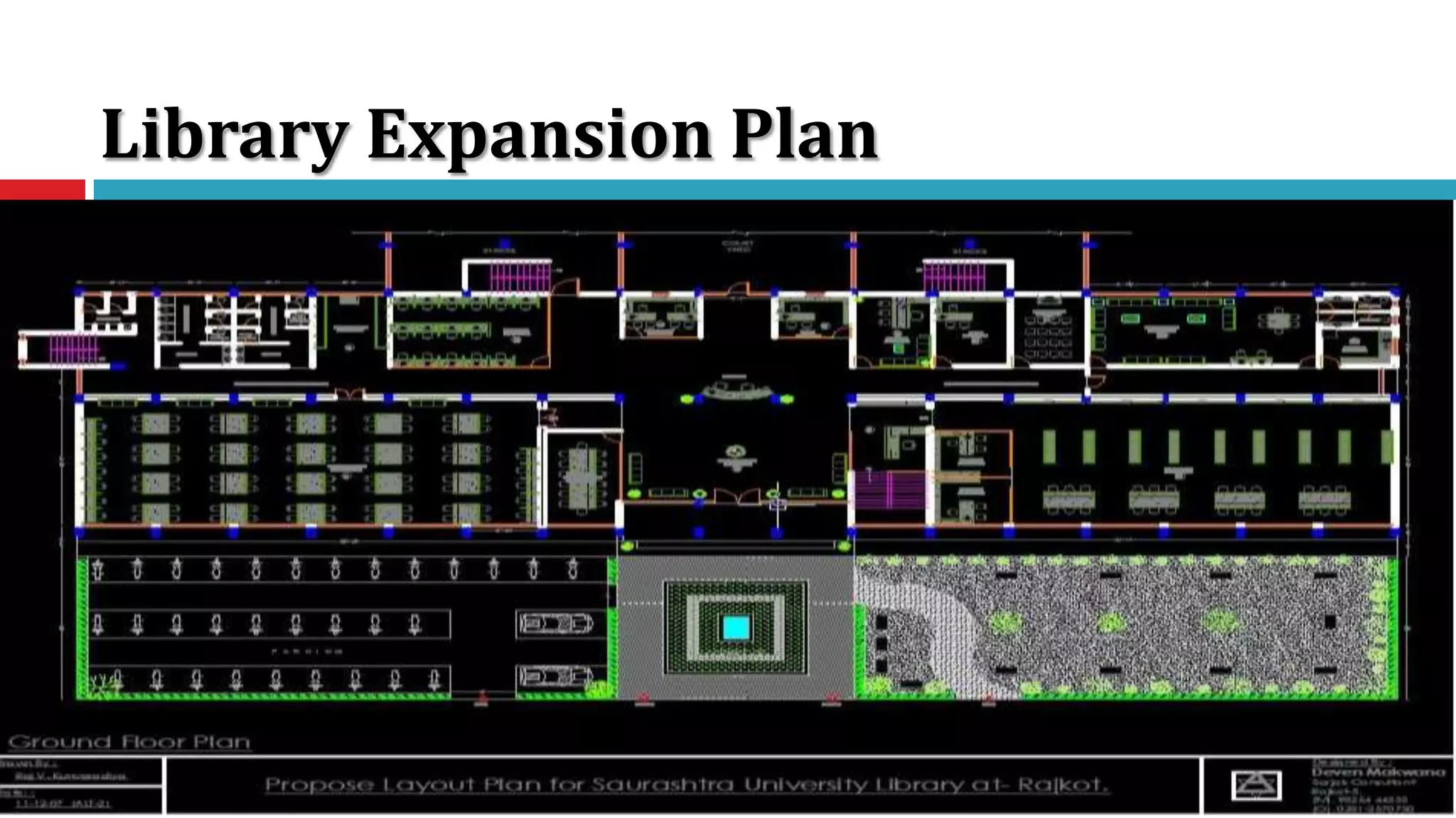 Library Expansion Plan
 