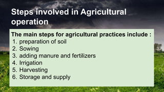 Participation in Agricultural Operations in Villages in reference to ...