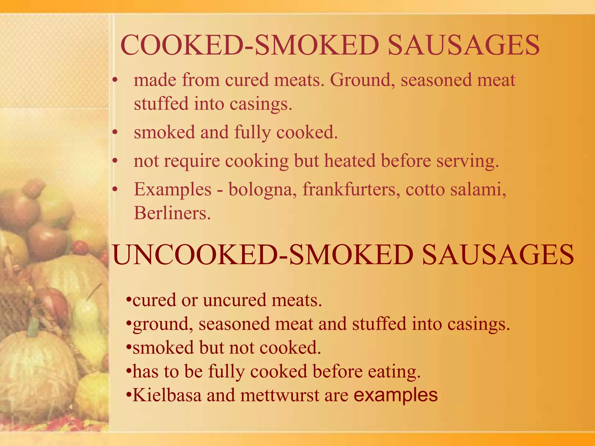 Seasoned Sausage Crossword Puzzle Clue
