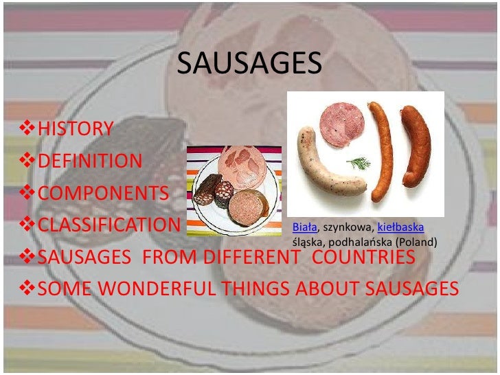Sausages