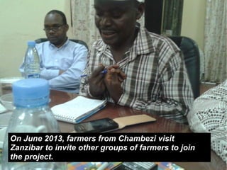 Sauti ya wakulima: using mobile phones to make the voices of rural farmers in Tanzania heard.