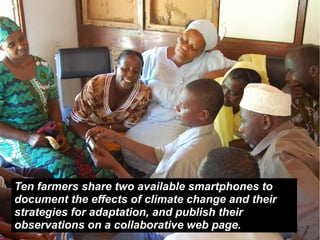 Sauti ya wakulima: using mobile phones to make the voices of rural farmers in Tanzania heard.