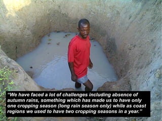 Sauti ya wakulima: using mobile phones to make the voices of rural farmers in Tanzania heard.