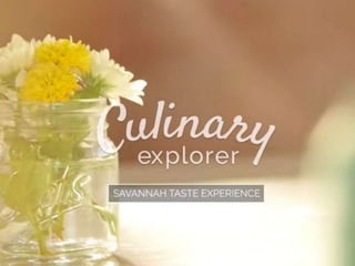 Savannah taste-culinary-explorer