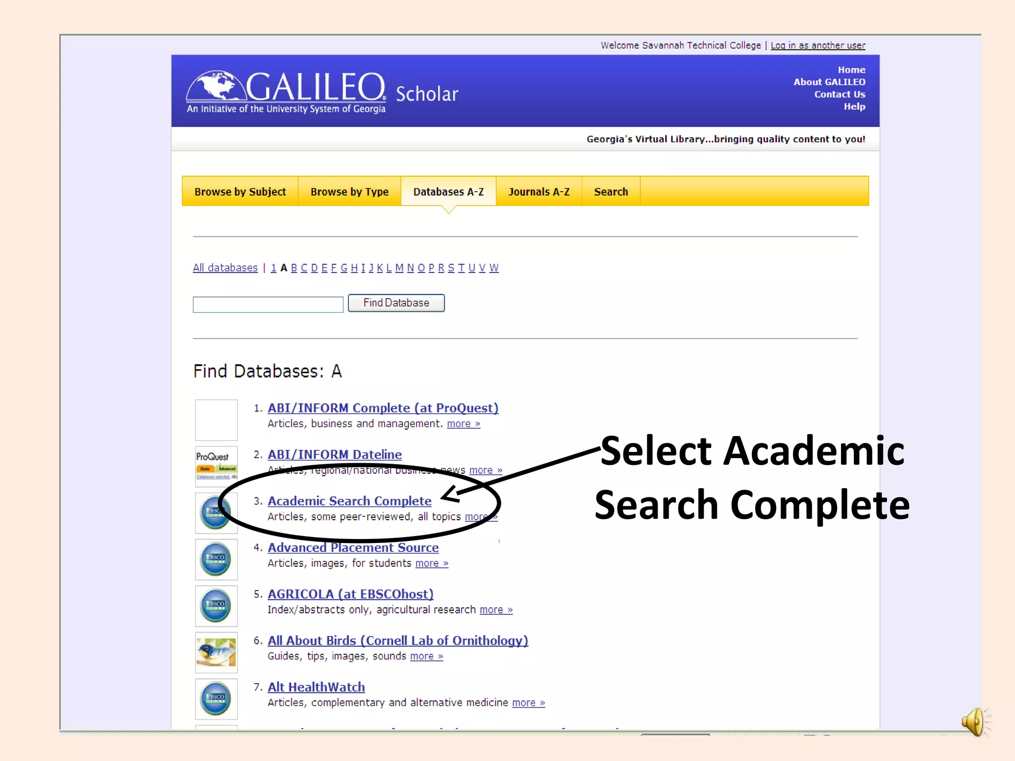Select Academic
Search Complete
 