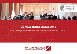 Sommerkonferenz 2013 | Programm
In Kooperation mit
 