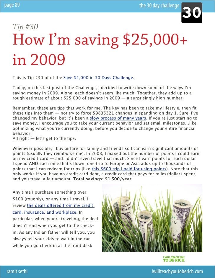 Save 1 000 In 30 Days