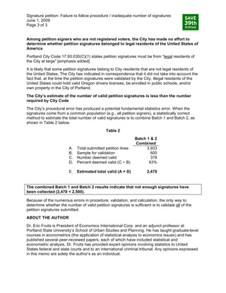 Save39th Petition Memo 090601a