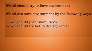Save environment dev | PPTX