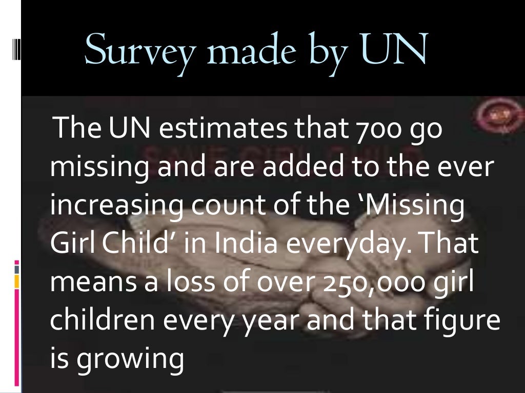 Save girl child ppt