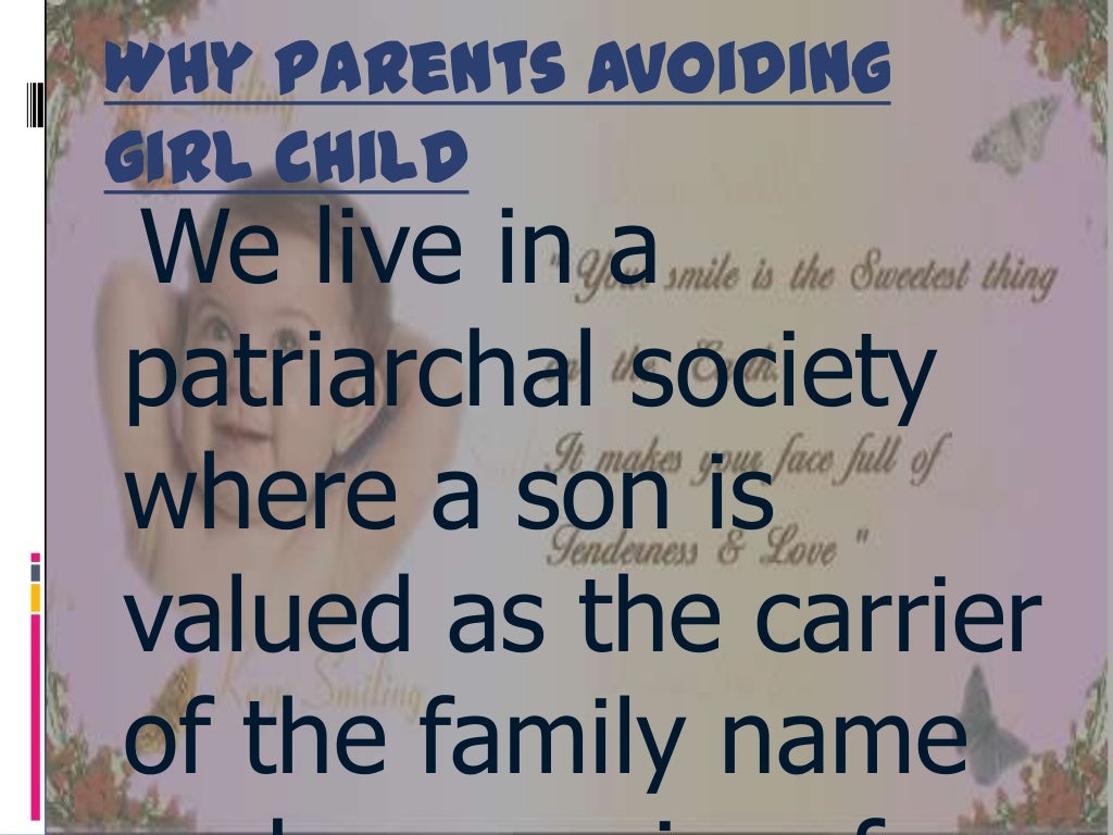 Save girl child ppt