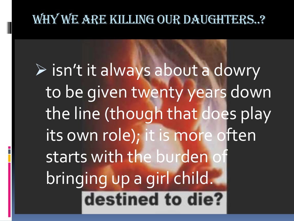 Save girl child ppt