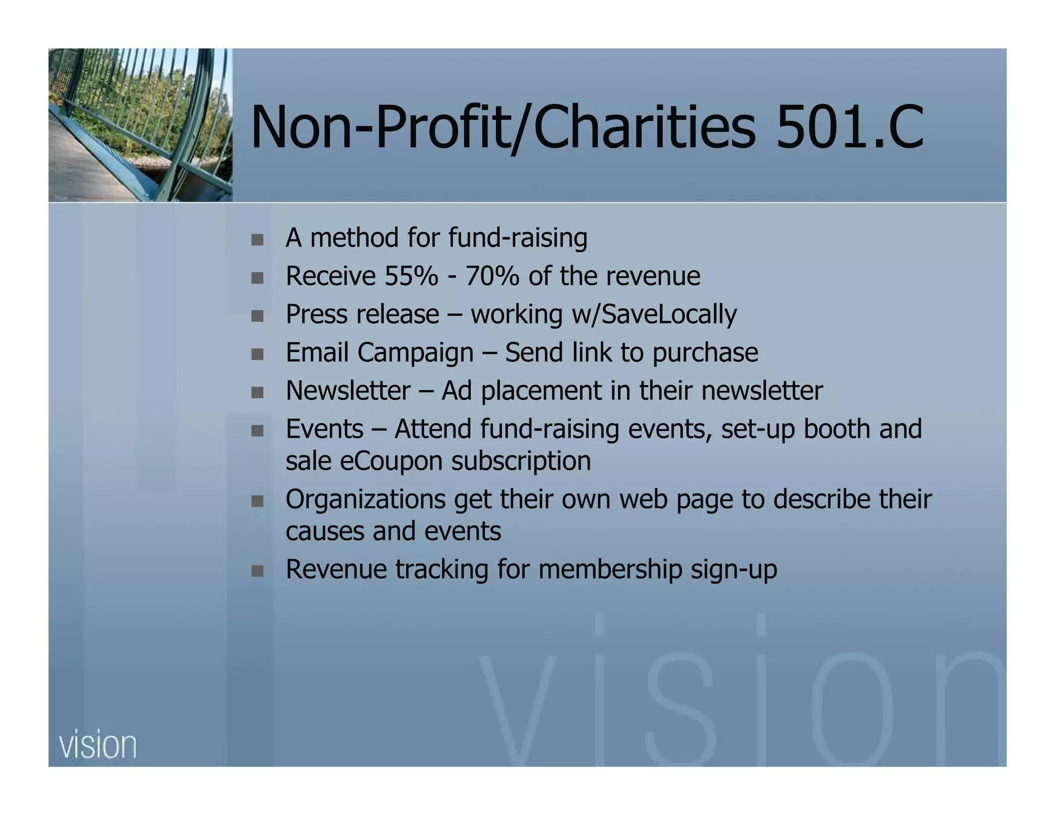 Save Locally Business Vision(R3)