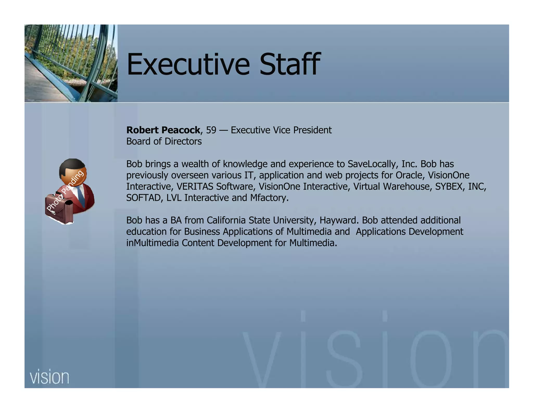 Save Locally Business Vision(R3)