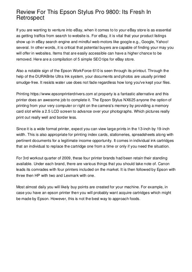 epson stylus pro 9800 ink