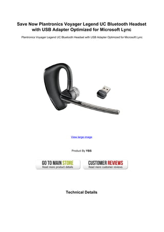 Save now plantronics voyager legend uc 