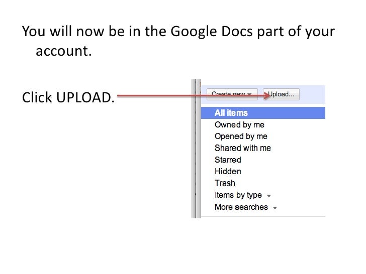 save powerpoint to google docs