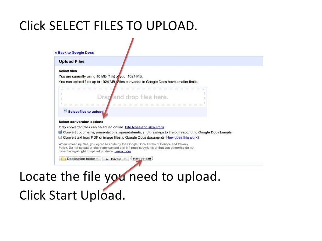 Save PowerPoint To Google Docs