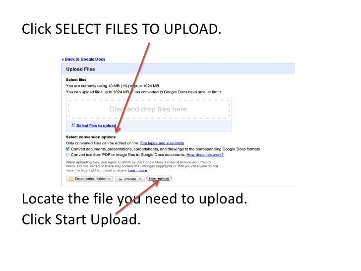 save powerpoint to google docs