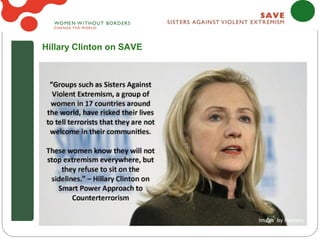Hillary Clinton on SAVE
 