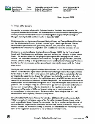 Letter of Reference  T. Savery Pg 1