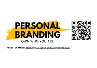 Personal Branding with Gwenny Warnick