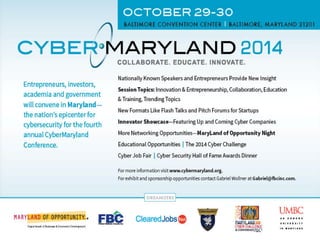 CyberMaryland 2014