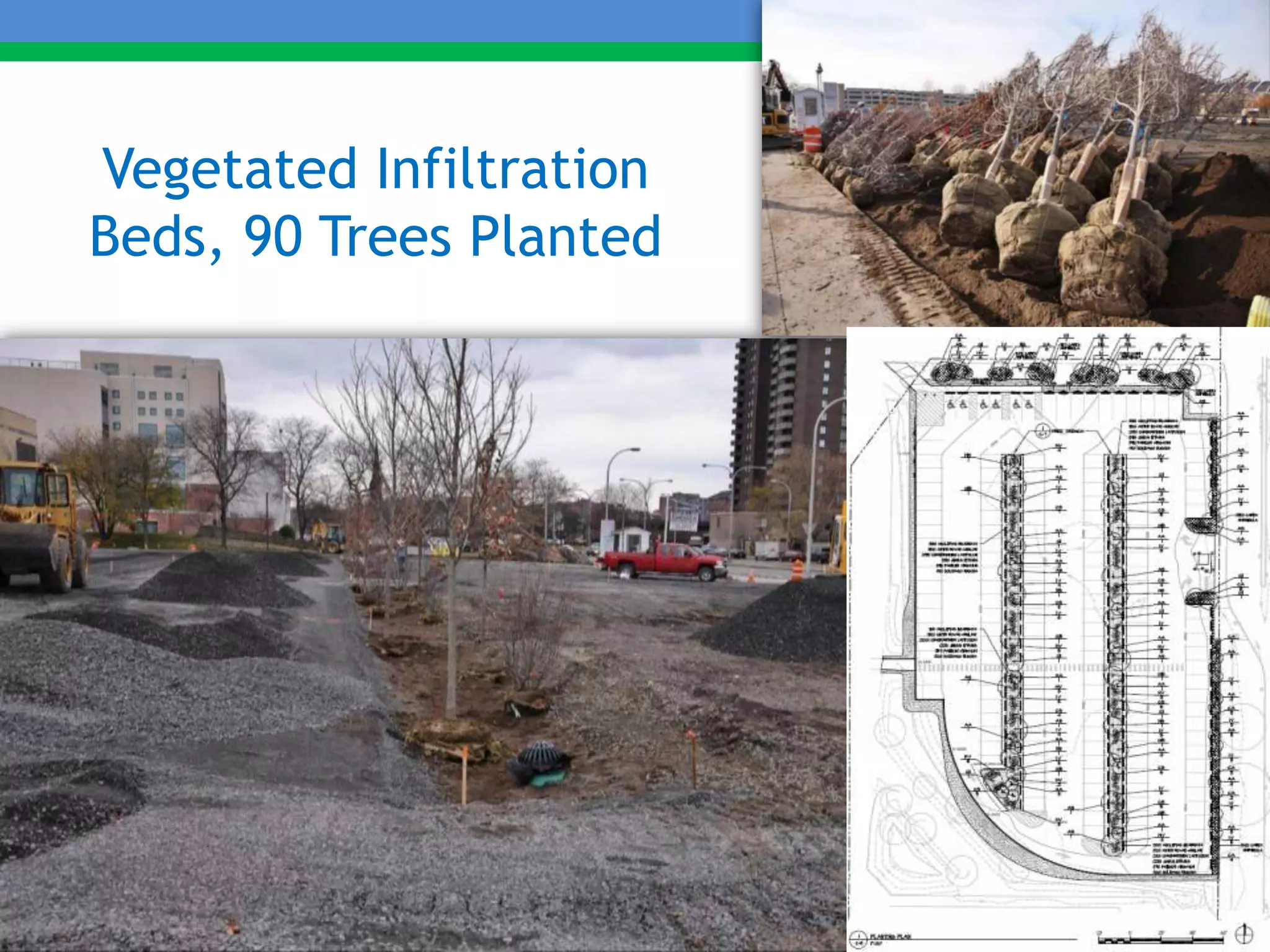 2/6/12
                           31

Vegetated Infiltration
Beds, 90 Trees Planted
 