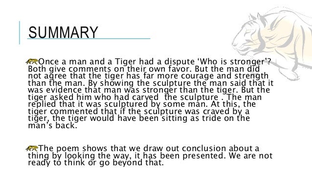 Save tiger information image