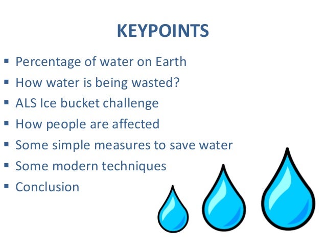 few lines about how to save water