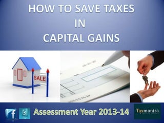 Save you capital gain taxes