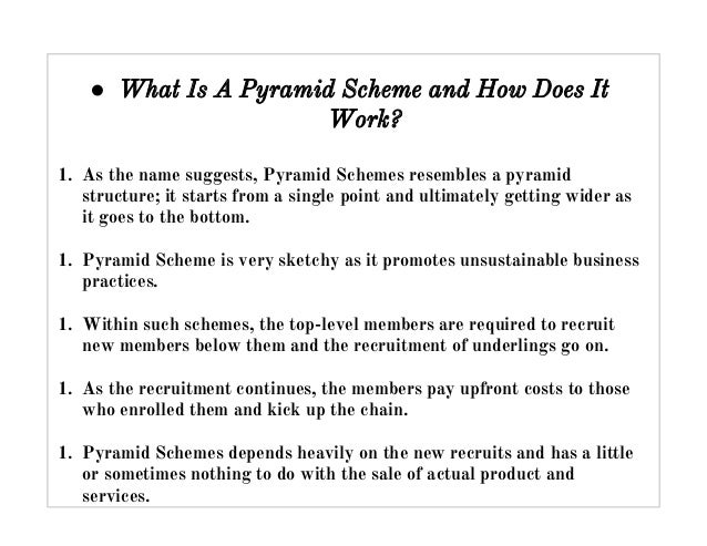 Save Yourself From Getting Trapped in the Pyramid Scheme | Faisal Abidi ...