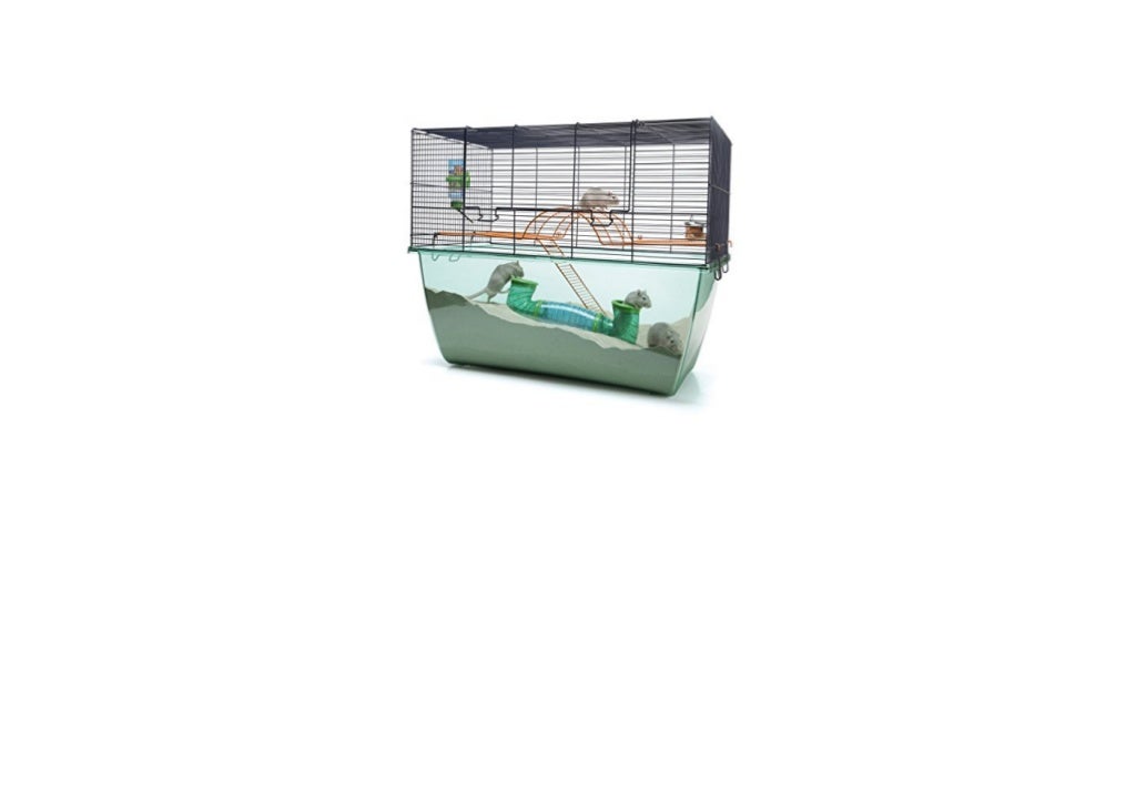 Prime Reading Savic Habitat Xl Navy Blue Gerbil Cage 70 X 37 X 52 Cm