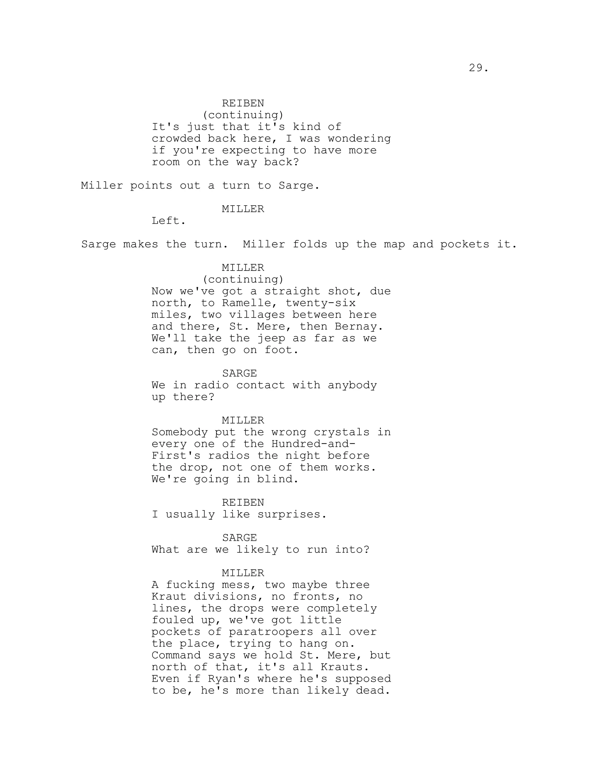 Saving Private Ryan movie script 1998 | PDF | Arms & Ammunition ...