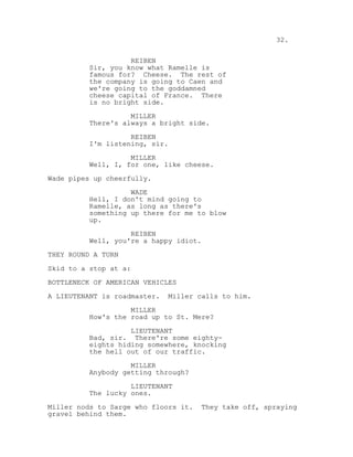Script Ryan Beck Saving Private Ryan movie script 1998 | PDF