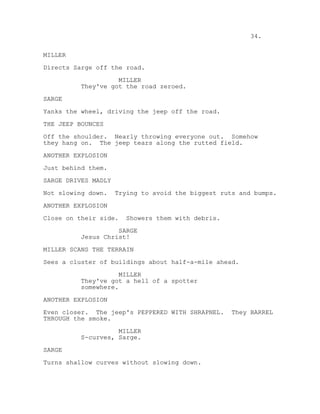 Script Ryan Beck Saving Private Ryan movie script 1998 | PDF