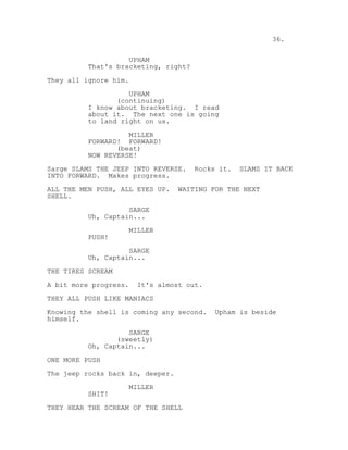 Script Ryan Beck Saving Private Ryan movie script 1998 | PDF