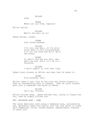 Saving Private Ryan movie script 1998 | PDF