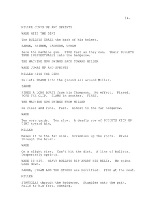 Ryan Evans Script Saving Private Ryan movie script 1998 | PDF