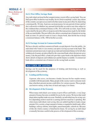 Saving and insurance | PDF