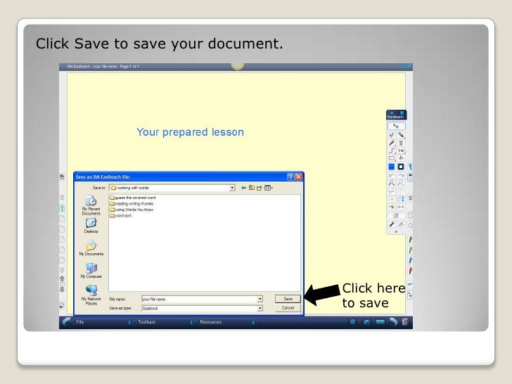 How to Save Your File