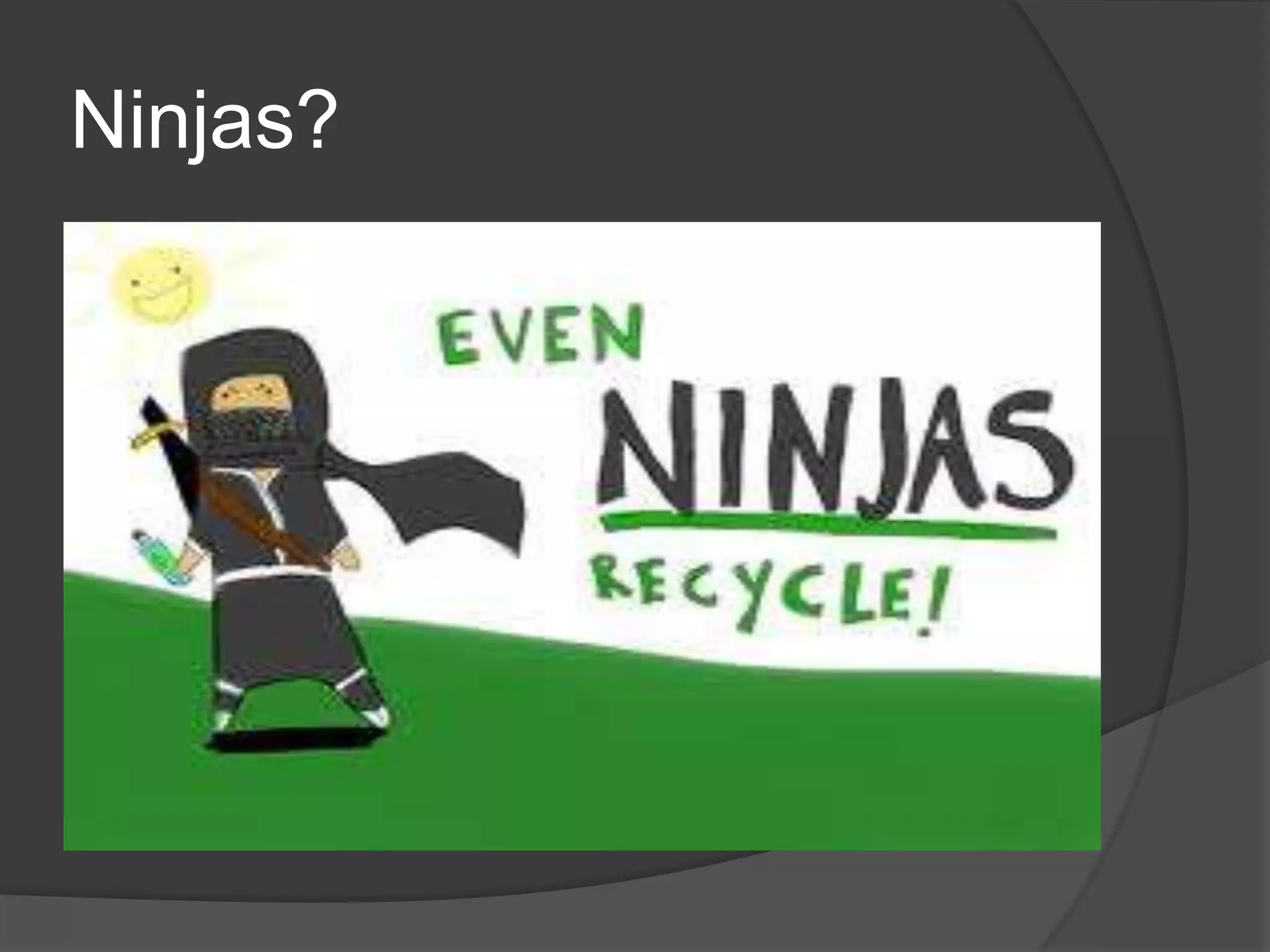 Ninjas?
 