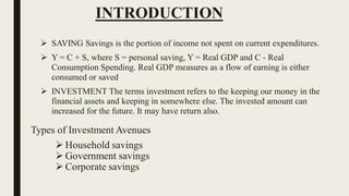 SAVING AND INVESTMENT PATTERN OF TEACHERS IN HYDERABAD CITY - A SURVEY ...
