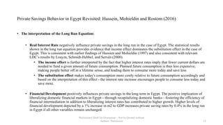 Savings, Financial Development and Economic Growth in Egypt Revisited ...