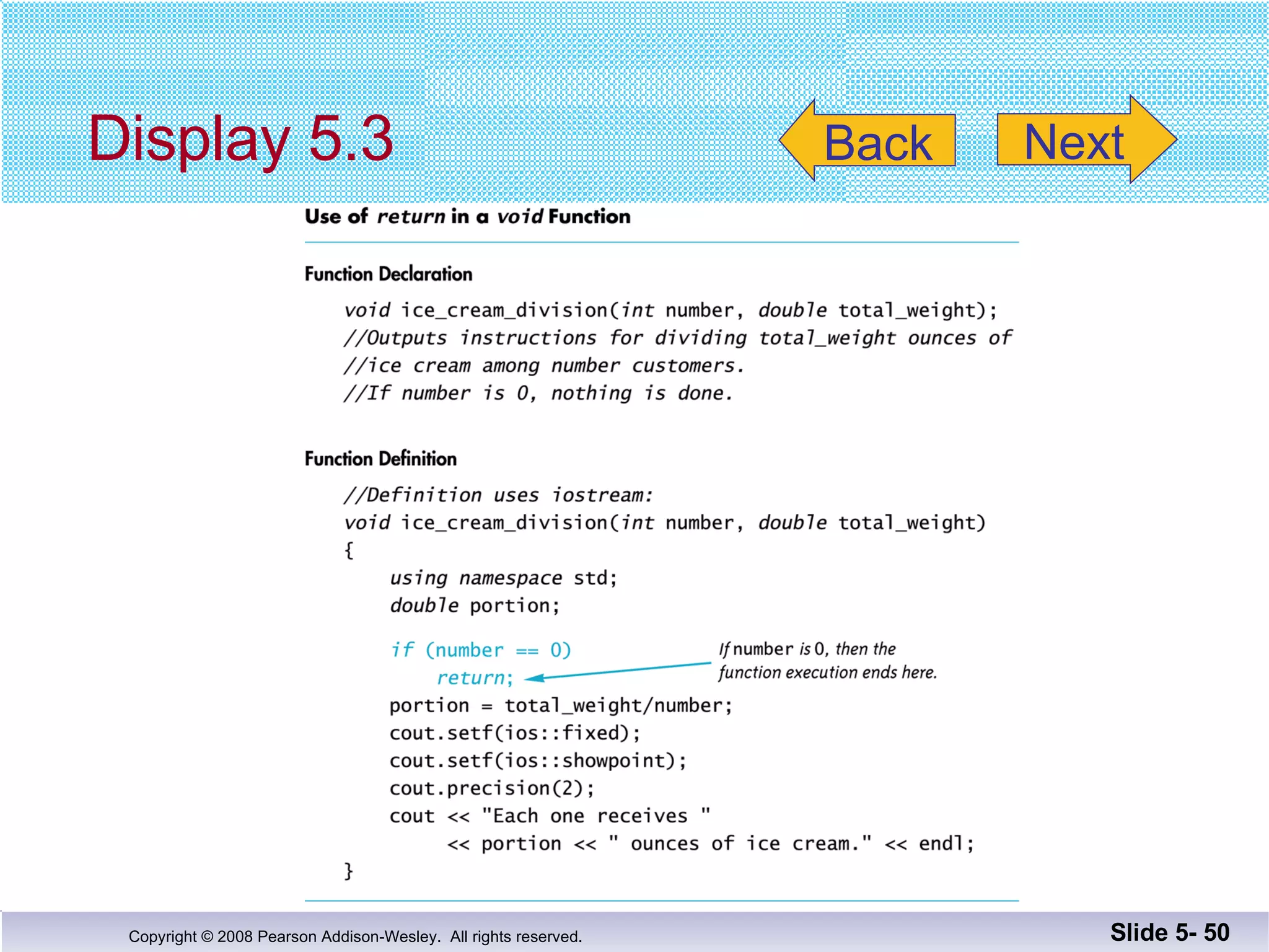 Display 5.3 Slide 5-  Back Next 
