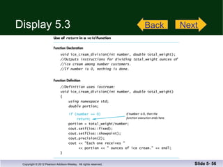 Display 5.3 Slide 5-  Back Next 