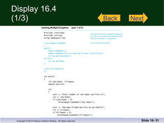 Display 16.4 (1/3) Slide 16-  Back Next 