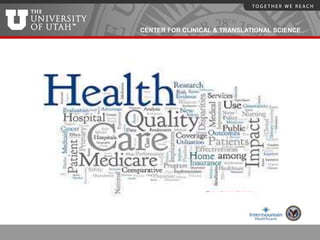 CENTER FOR CLINICAL & TRANSLATIONAL SCIENCE
 