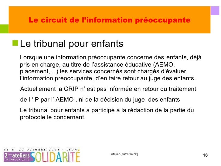lucie tarajeat informations preoccupantes retour sur   de mis